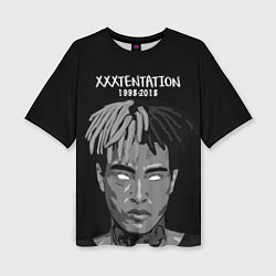 Футболка оверсайз женская XXXTentacion: 1998-2018, цвет: 3D-принт