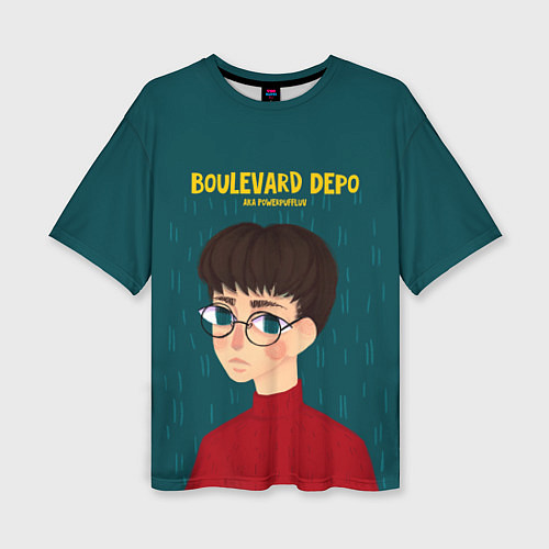 Женская футболка оверсайз Boulevard Depo / 3D-принт – фото 1