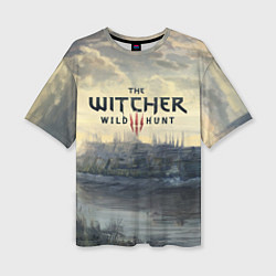 Женская футболка оверсайз The Witcher 3: Wild Hunt