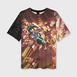 Футболка оверсайз женская Моя геройская академия, цвет: 3D-принт