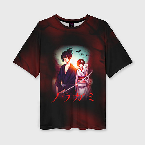 Женская футболка оверсайз Бездомный Бог / 3D-принт – фото 1
