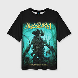 Футболка оверсайз женская Alestorm: Death Pirate, цвет: 3D-принт