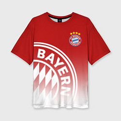 Женская футболка оверсайз ФК Бавария