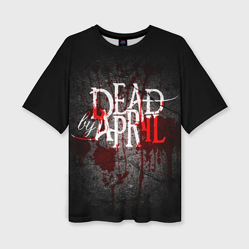 Женская футболка оверсайз Dead by April / 3D-принт – фото 1