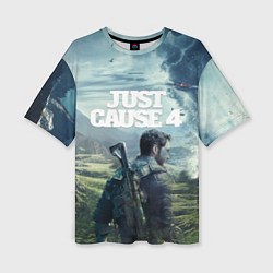 Футболка оверсайз женская Just Cause 4, цвет: 3D-принт