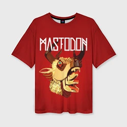 Футболка оверсайз женская Mastodon: Leviathan, цвет: 3D-принт