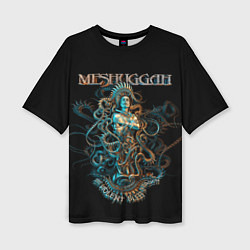 Футболка оверсайз женская Meshuggah: Violent Sleep, цвет: 3D-принт