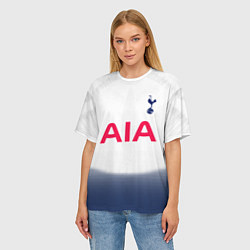 Футболка оверсайз женская FC Tottenham: Son Home 18-19, цвет: 3D-принт — фото 2