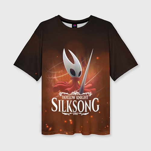 Женская футболка оверсайз Hollow Knight: Silksong / 3D-принт – фото 1
