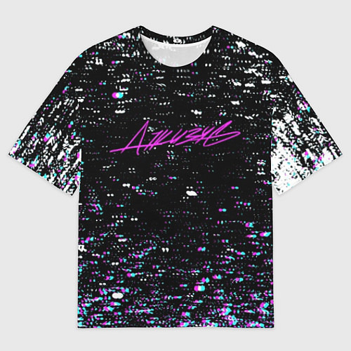 Женская футболка оверсайз ДЖИЗУС / 3D-принт – фото 1