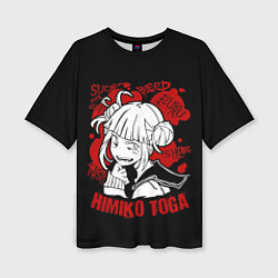 Женская футболка оверсайз My Hero Academia Himiko Toga