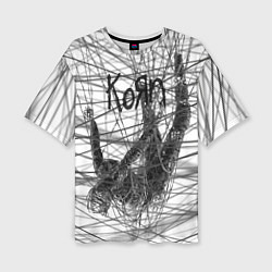 Женская футболка оверсайз Korn: The Nothing