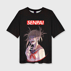 Женская футболка оверсайз Senpai My Hero Academia