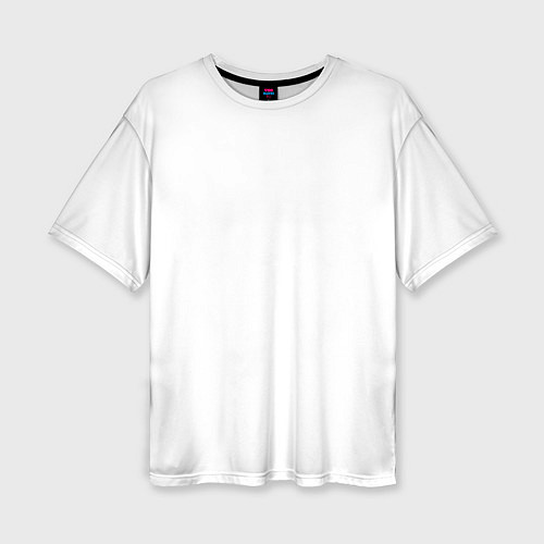 Женская футболка оверсайз Без дизайна / 3D-принт – фото 1