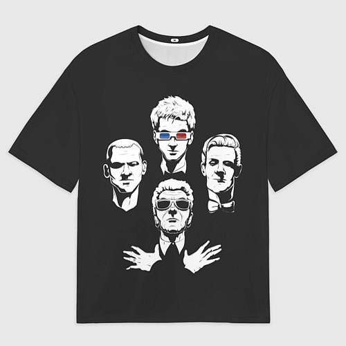 Женская футболка оверсайз Doctor Who / 3D-принт – фото 1