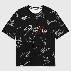 Футболка оверсайз женская STRAY KIDS, цвет: 3D-принт