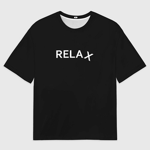Женская футболка оверсайз Relax 1 / 3D-принт – фото 1