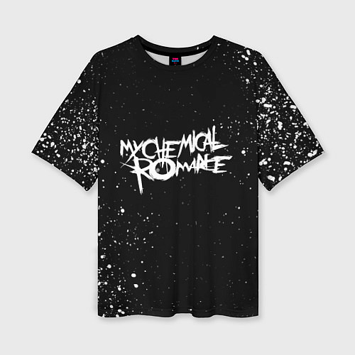 Женская футболка оверсайз My Chemical Romance / 3D-принт – фото 1