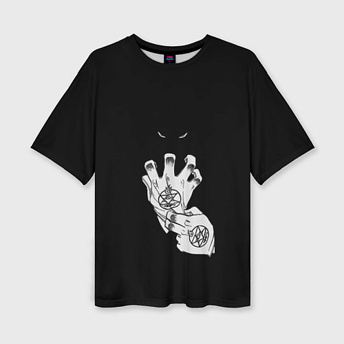 Женская футболка оверсайз Выжигющий Искру / 3D-принт – фото 1