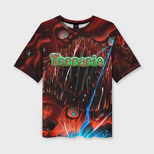 Женская футболка оверсайз Terraria / 3D-принт – фото 1