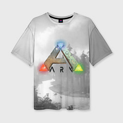 Женская футболка оверсайз Ark Survival Evolved