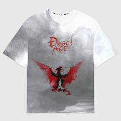 Женская футболка оверсайз Dragon Age