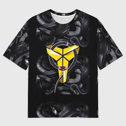 Женская футболка оверсайз Los Angeles LakersKobe Bryan / 3D-принт – фото 1