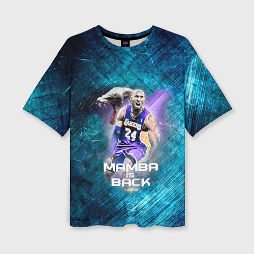 Женская футболка оверсайз Kobe Bryant / 3D-принт – фото 1