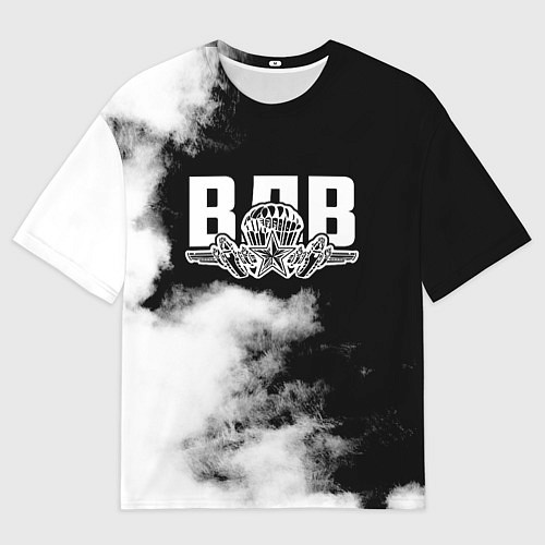 Женская футболка оверсайз ВДВ / 3D-принт – фото 1