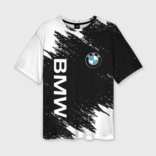 Женская футболка оверсайз BMW / 3D-принт – фото 1