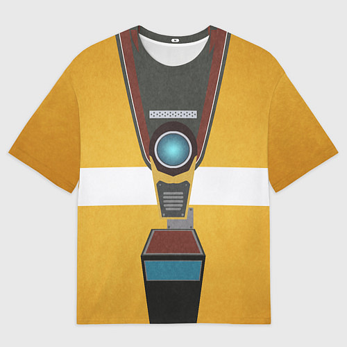 Женская футболка оверсайз CL4P-TP / 3D-принт – фото 1