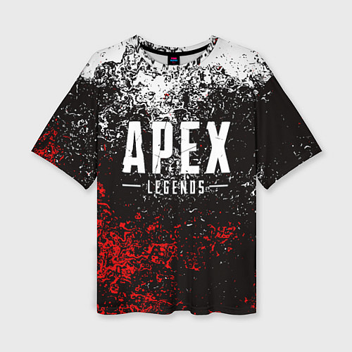 Женская футболка оверсайз APEX LEGENDS / 3D-принт – фото 1
