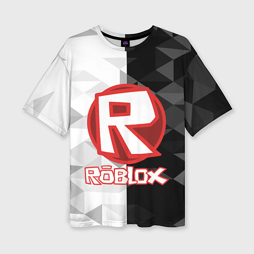 Женская футболка оверсайз ROBLOX / 3D-принт – фото 1