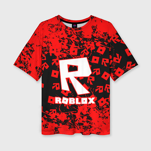 Женская футболка оверсайз Roblox / 3D-принт – фото 1