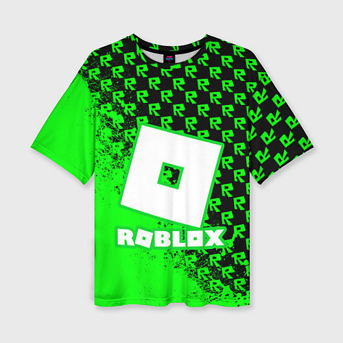 Женская футболка оверсайз Roblox / 3D-принт – фото 1