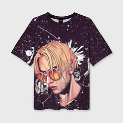 Футболка оверсайз женская PYROKINESIS, цвет: 3D-принт