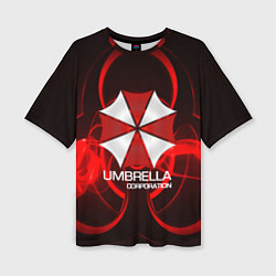 Женская футболка оверсайз Umbrella Corp