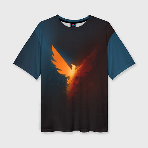 Женская футболка оверсайз The Division 2 / 3D-принт – фото 1