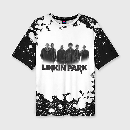 Женская футболка оверсайз LINKIN PARKспина / 3D-принт – фото 1