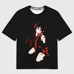 Женская футболка оверсайз Anime Girl