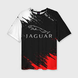 Футболка оверсайз женская Jaguar, цвет: 3D-принт