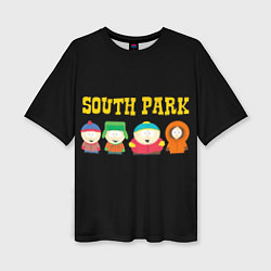 Женская футболка оверсайз South Park