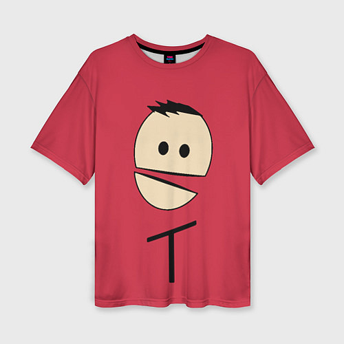 Женская футболка оверсайз South Park Терренс Косплей / 3D-принт – фото 1