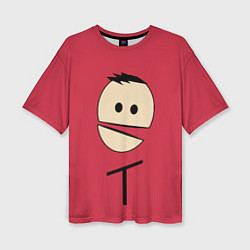 Женская футболка оверсайз South Park Терренс Косплей