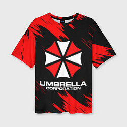 Футболка оверсайз женская Umbrella Corporation, цвет: 3D-принт