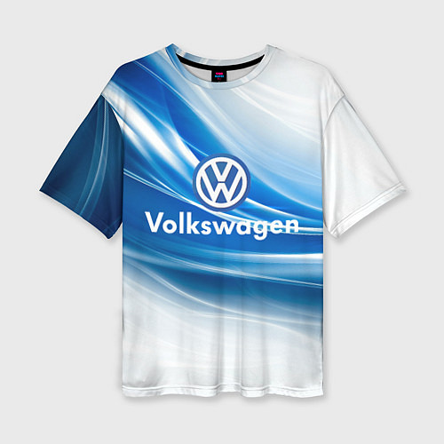 Женская футболка оверсайз Volkswagen / 3D-принт – фото 1