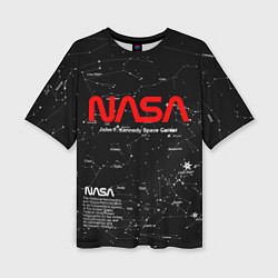 Женская футболка оверсайз NASA