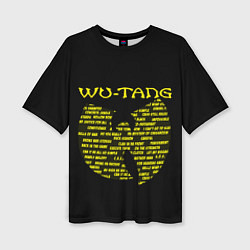 Футболка оверсайз женская WU-TANG CLAN, цвет: 3D-принт