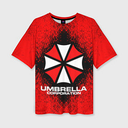 Футболка оверсайз женская Umbrella Corporation, цвет: 3D-принт