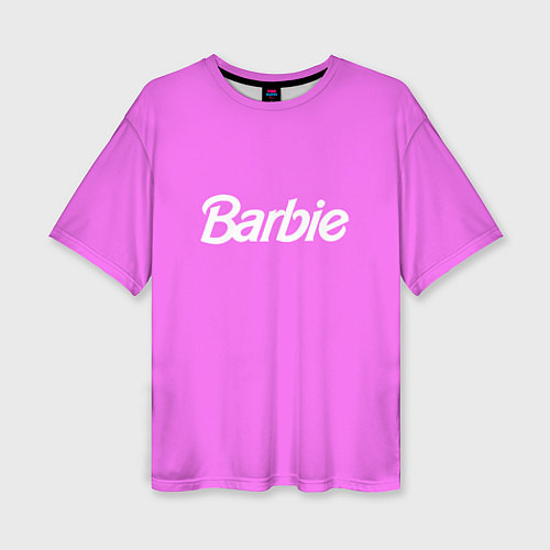 Женская футболка оверсайз Barbie / 3D-принт – фото 1